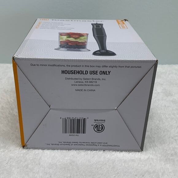 Toastmaster Immersion Blender TM-2021B 100 Watt Motor 25oz Cup 2 Speed Smoothies - Picture 7 of 11